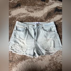RSQ Light-wash Shorts